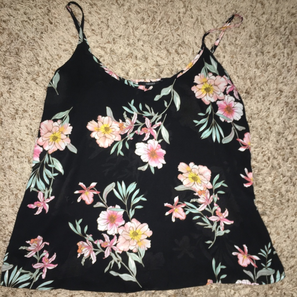 Forever 21 Floral Top